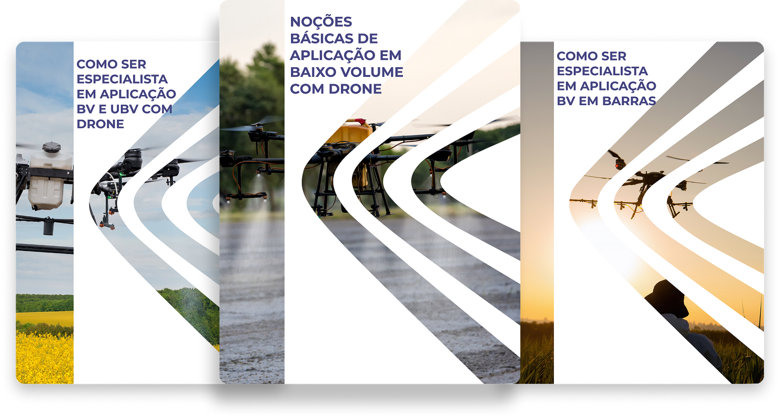 Aplique melhor em baixo volume com drone